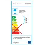 Candeeiro de teto suspenso / Suspensão em LED 40W Ø50cm CARLO PL200910-500-GD - Image 7