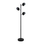 Candeeiro de Chão TRINTON Black 3xE14-40Wmax