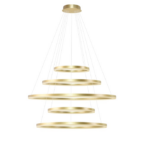 SUSPENSÃO HALO GOLD CTT+REMOTE CONTROL 180W 10800lm 3000K-4000K-6000K